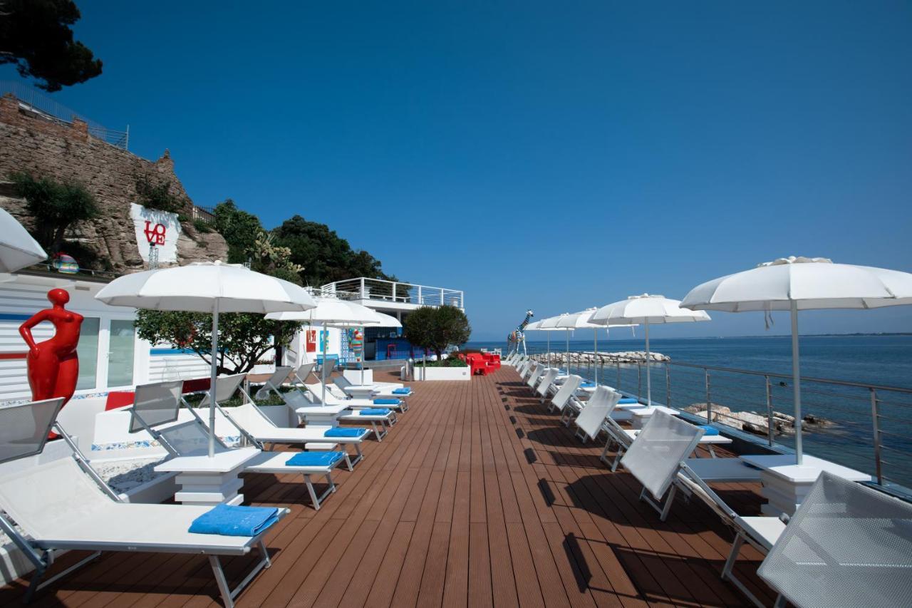 Hotel Furano Bahari Agropoli Exterior foto